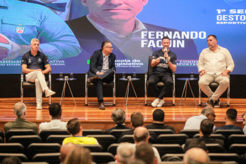 Com lotação máxima, seminário mostra necessidade de mais políticas públicas voltadas ao esporte