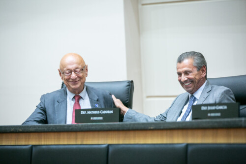 -Esperidião Amin Helou Filho - Senador de Santa Catarina - Deputado Julio Garcia (PSD)
