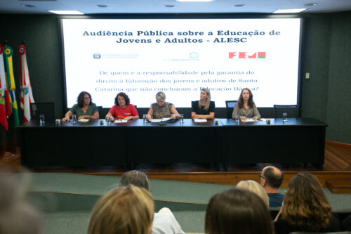 Implantação de pacto pela EJA é tema de audiência pública na Assembleia