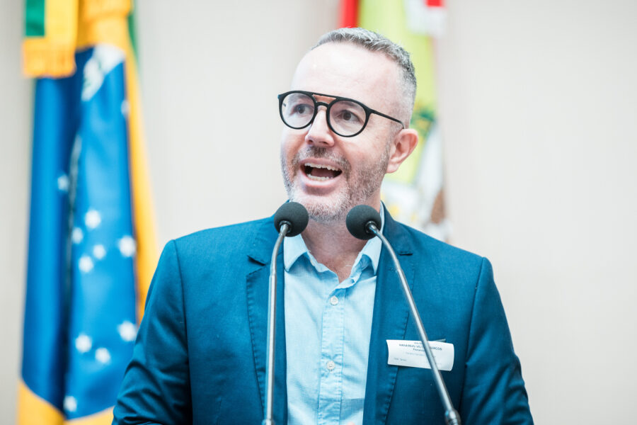Haneron Victor Marcos, representante dos trabalhadores da Casan