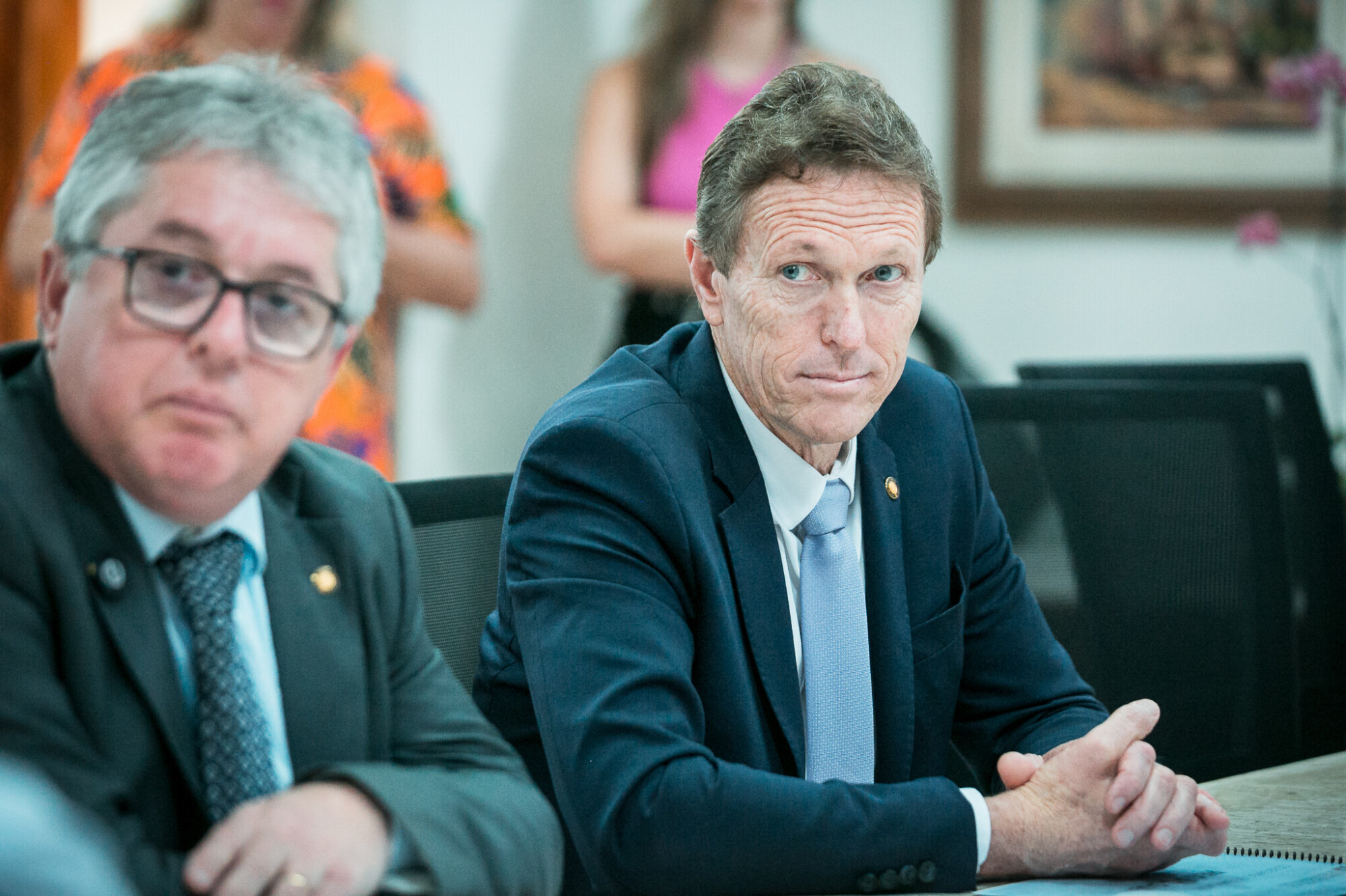 - Deputado Tiago Zilli (MDB)
 - Deputado Volnei Weber (MDB)