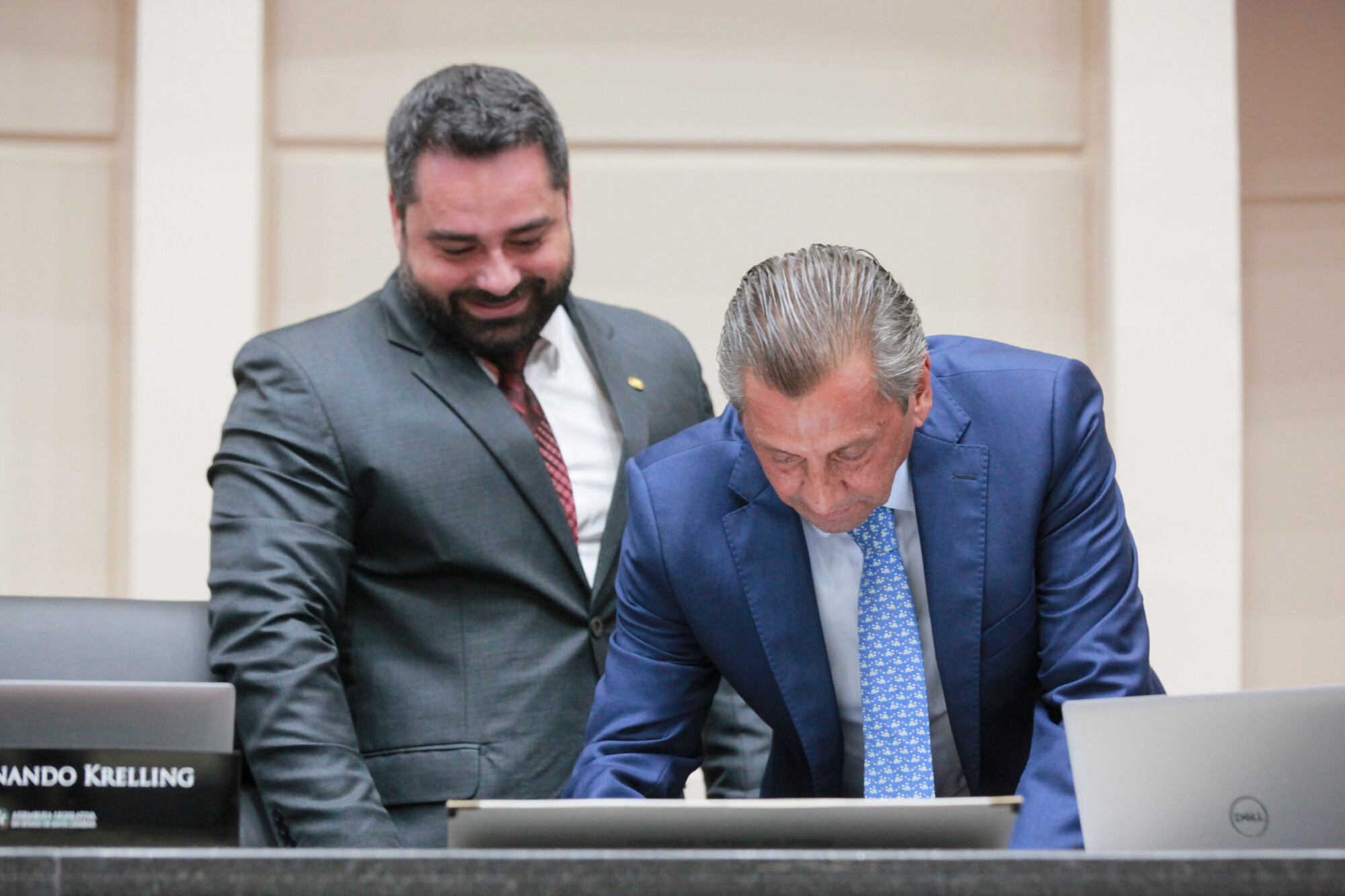 - Deputado Jeferson Cardozo (PL) - Deputado Julio Garcia (PSD)