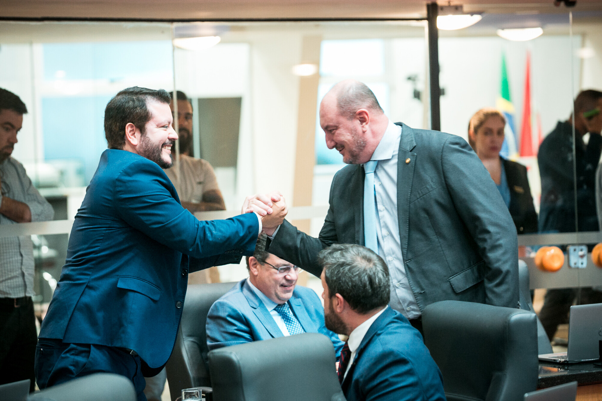 - Deputado Alex Brasil (PL) - Deputado Mauro de Nadal (MDB)