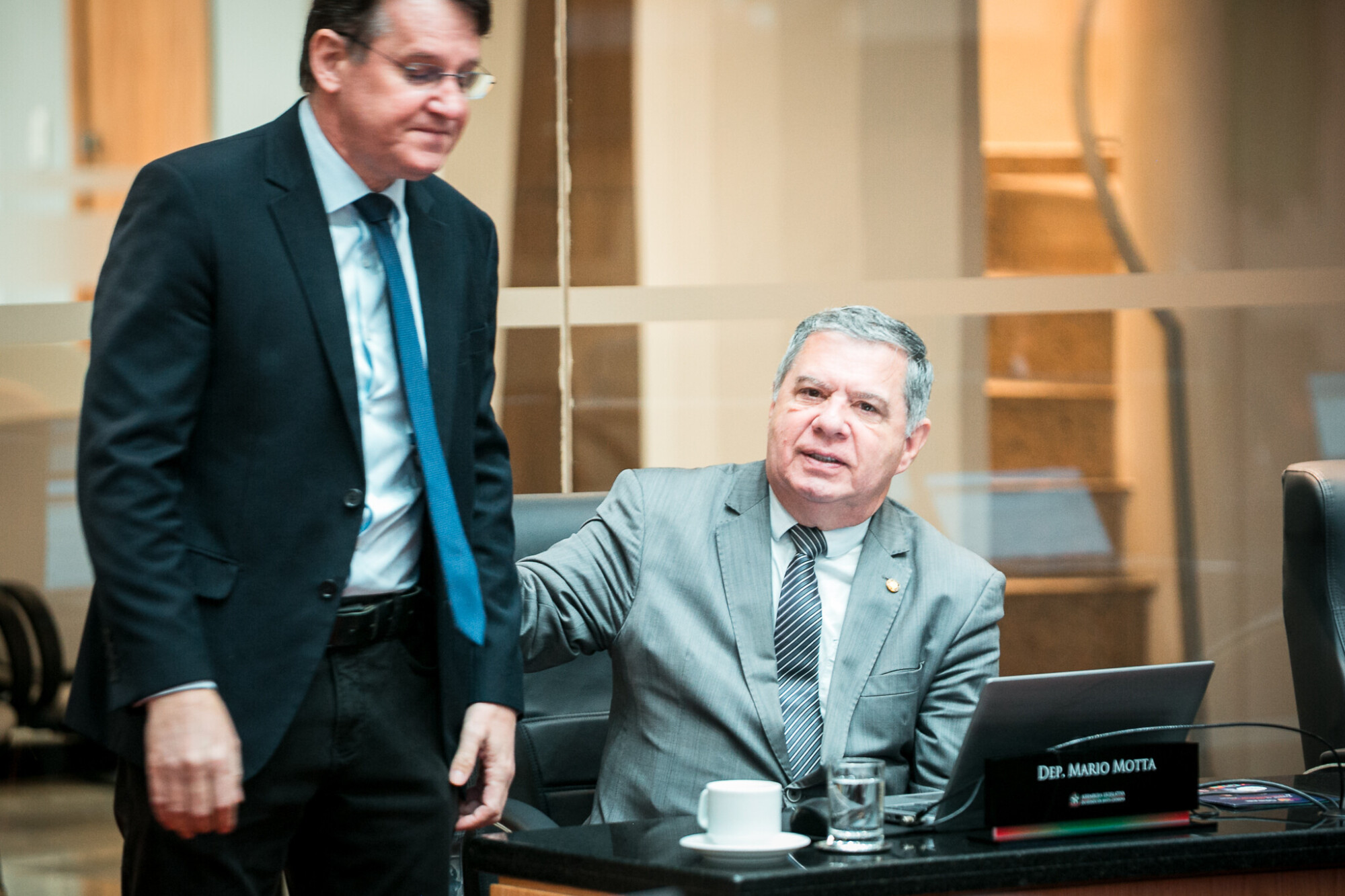 - Deputado Jair Miotto (União)  - Deputado Mário Motta (PSD)