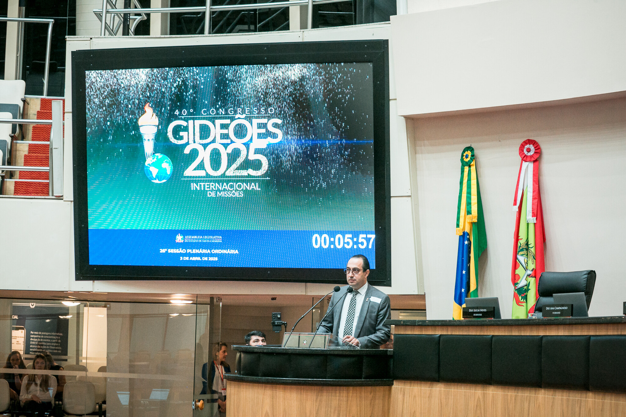 - Pastor Adriano de Mello -  Vice Presidente dos Gideões Missionários da última hora