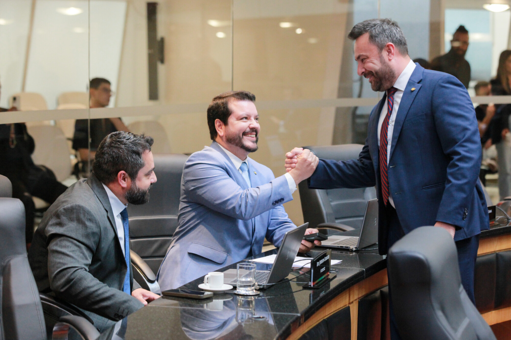 - Deputado Jeferson Cardozo (PL) 	
- Deputado Alex Brasil (PL) - Deputado Marcius Machado (PL)