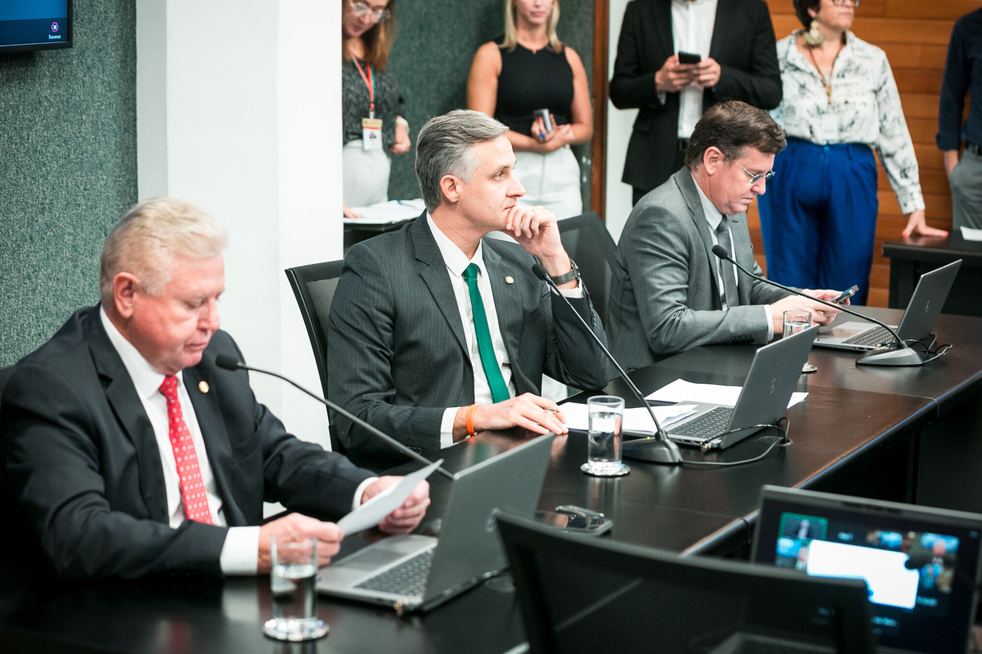 - Deputado Nilso Berlanda (PL) - Deputado Matheus Cadorin (NOVO) 	 - Deputado Jair Miotto (União)