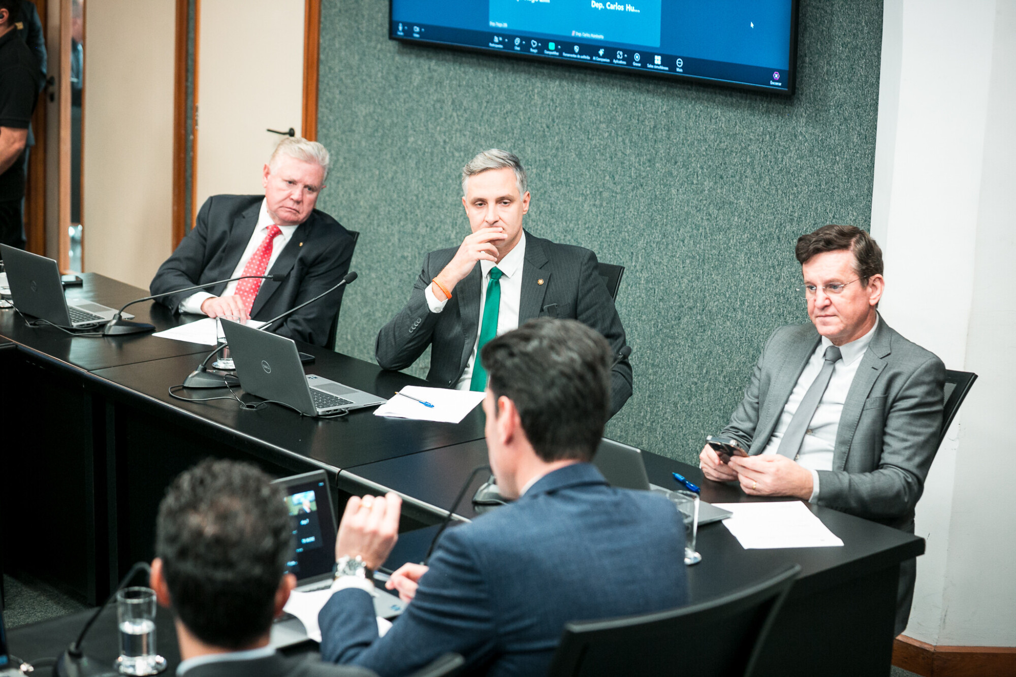 - Deputado Nilso Berlanda (PL)
 - Deputado Matheus Cadorin (NOVO)	 - Deputado Jair Miotto (União)