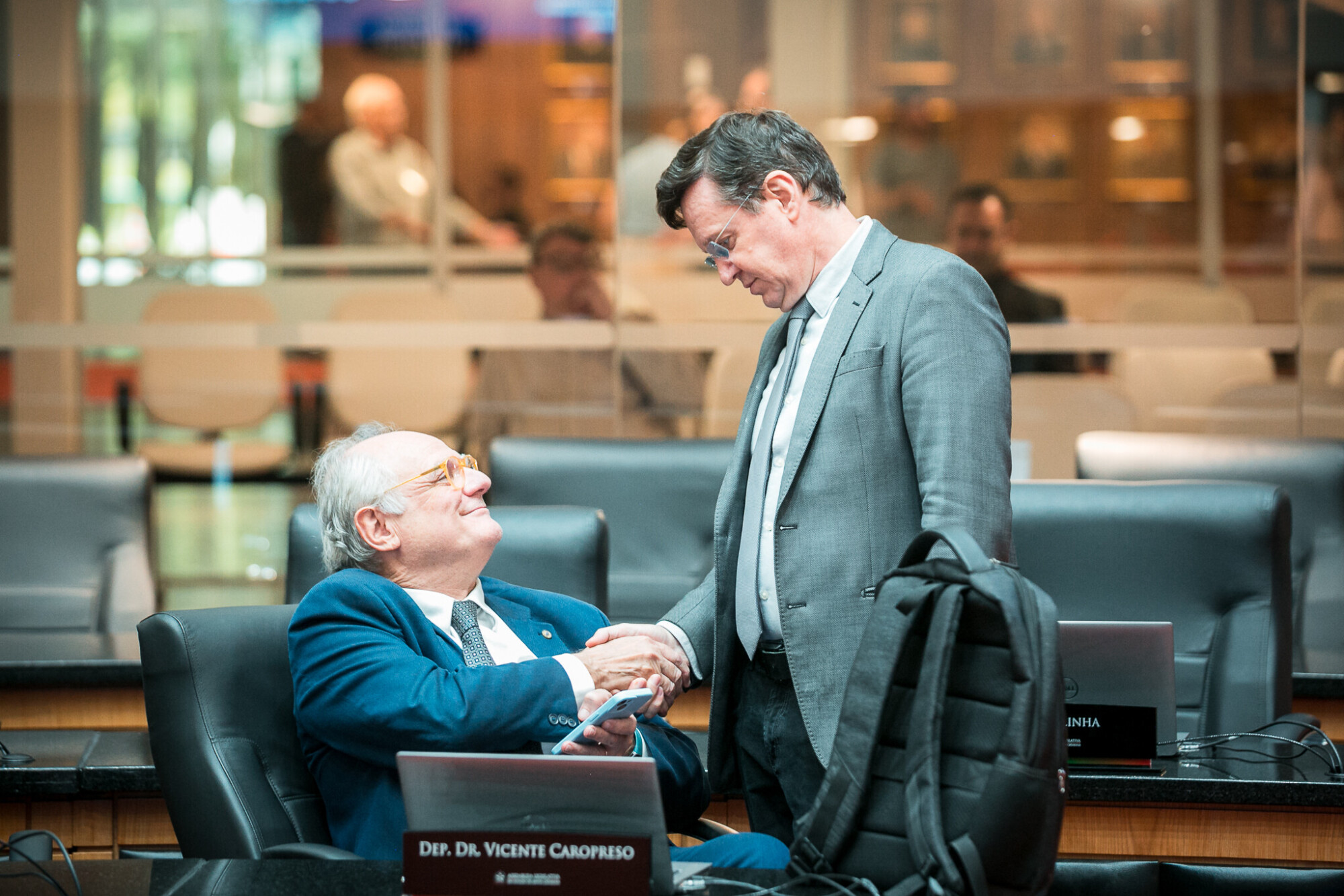 - Deputado Dr. Vicente Caropreso (PSDB) 
 - Deputado Jair Miotto (União)