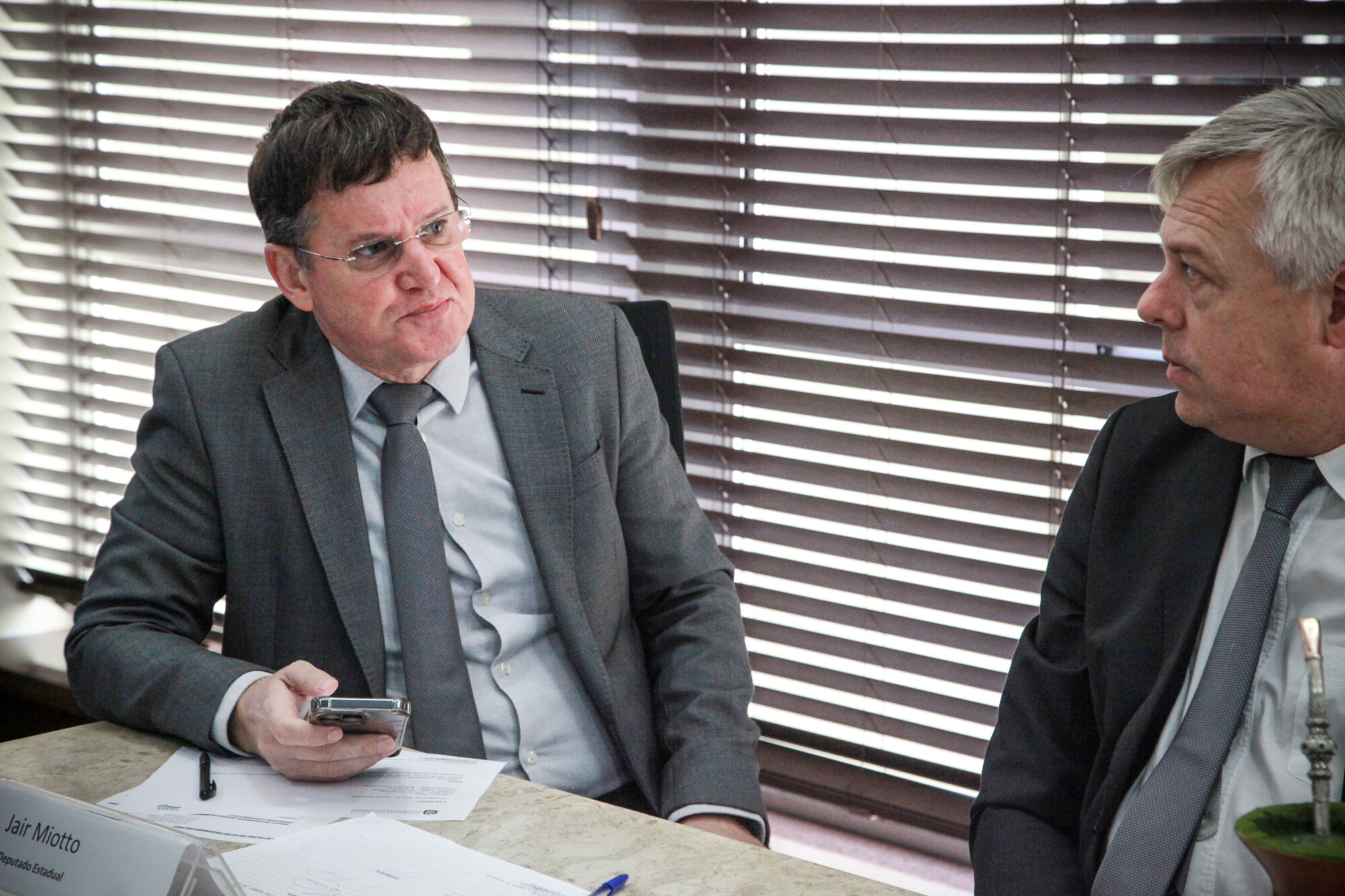 - Deputado Jair Miotto (União) 	 - Deputado Fabiano da Luz (PT)