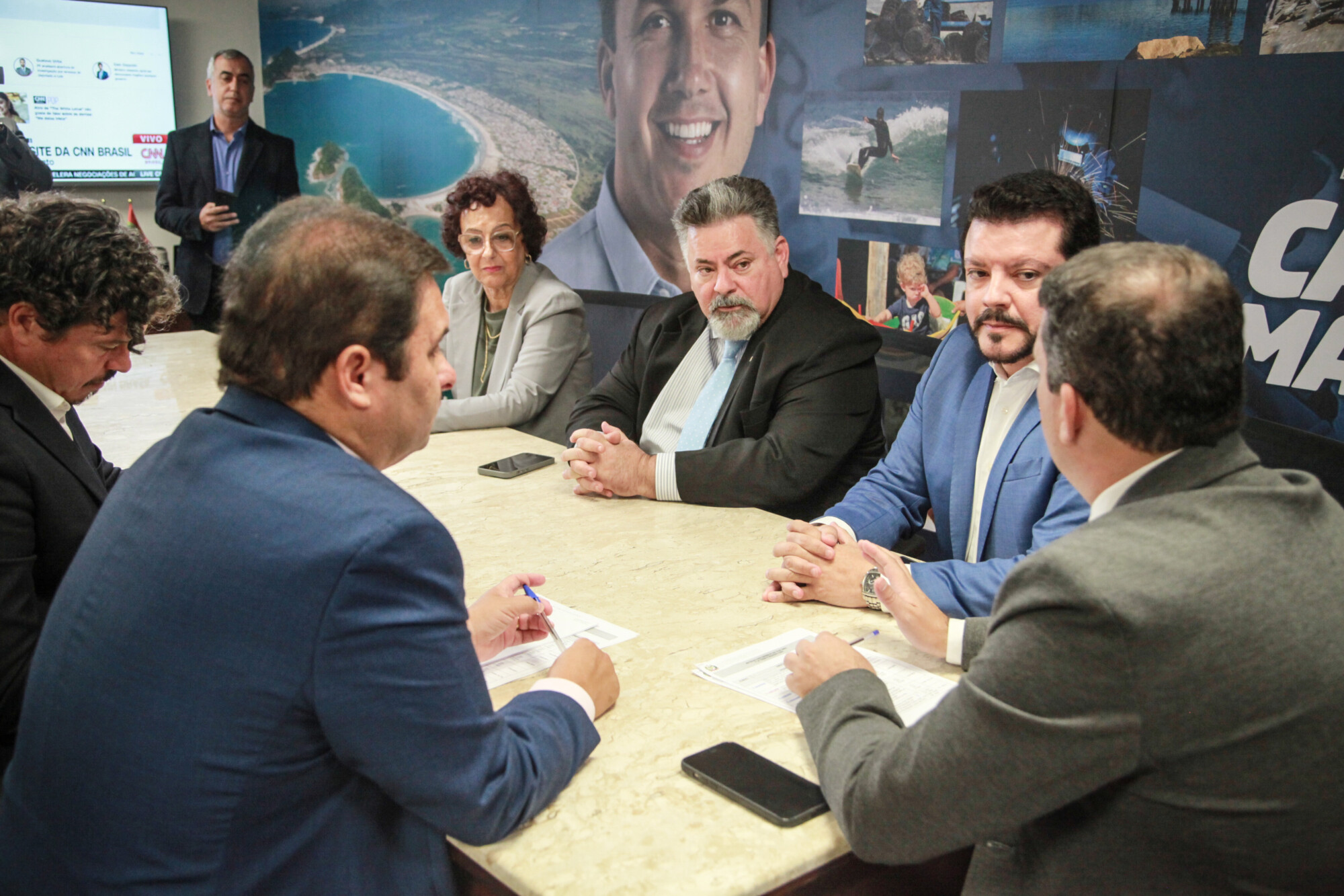 - Deputada Dirce Heiderscheidt (MDB)  - Deputado Sergio Motta (Republicanos) - Deputado Alex Brasil (PL)