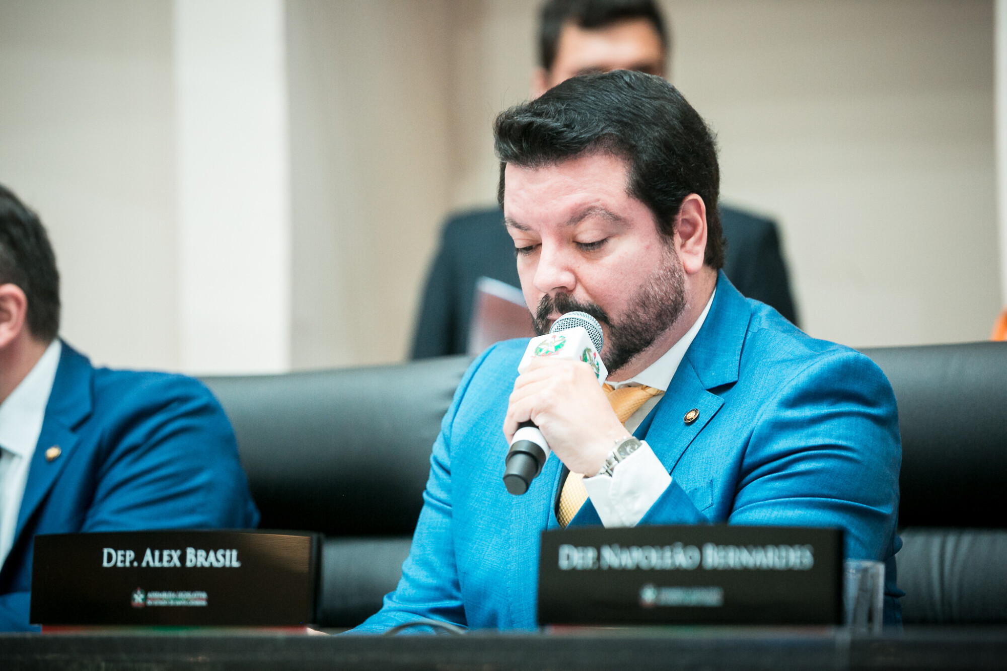 - Deputado Alex Brasil (PL) - Deputado Napoleão Bernardes (PSD)