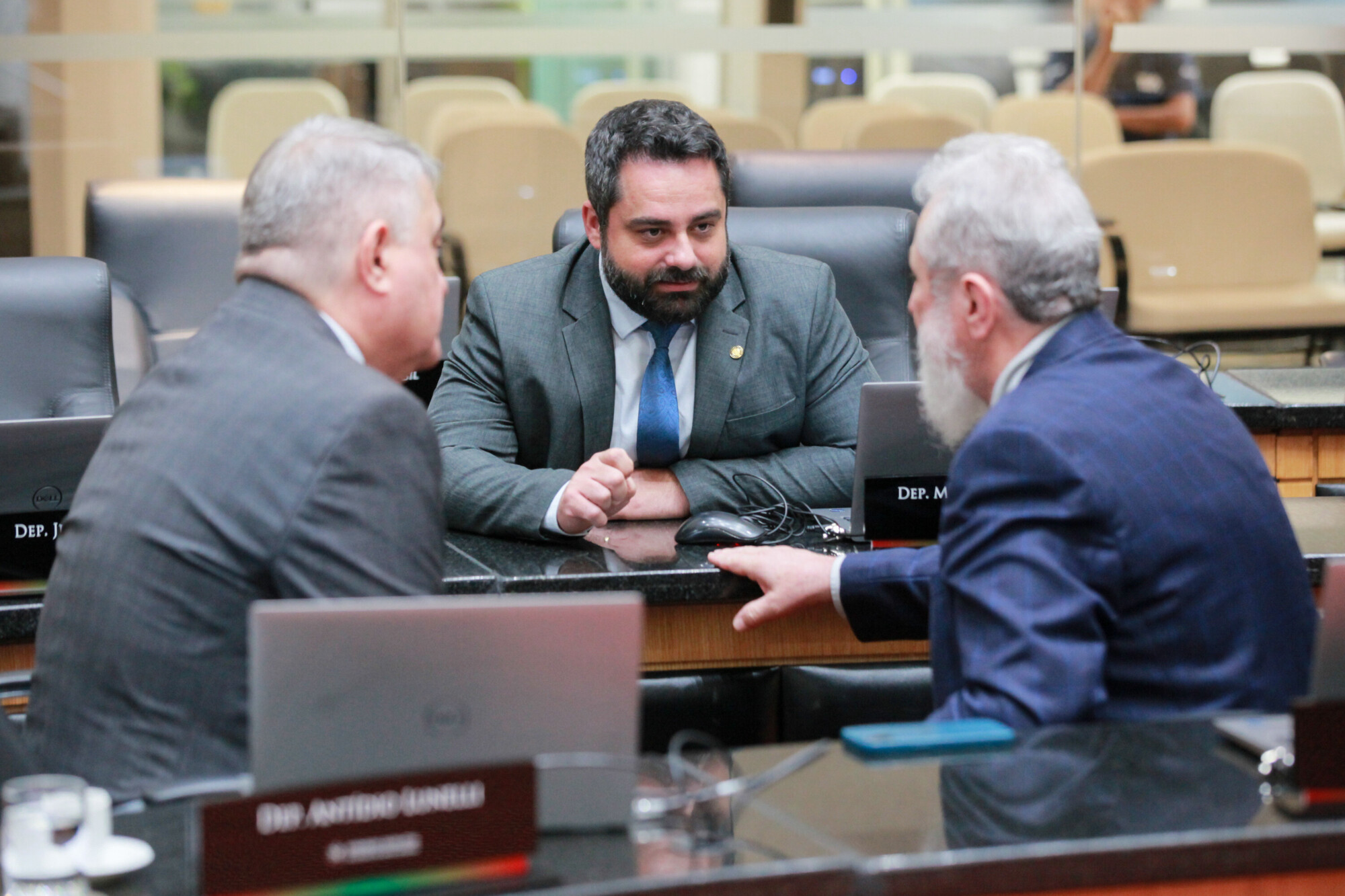 - Deputado Antídio Lunelli (MDB) 	
- Deputado Jeferson Cardozo (PL) 	
- Deputado Padre Pedro Baldissera (PT)