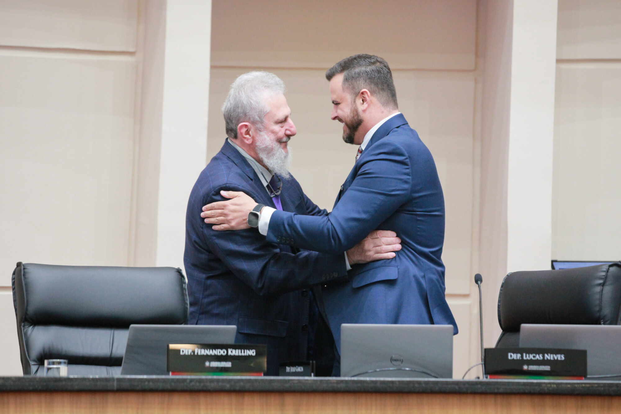 - Deputado Padre Pedro Baldissera (PT) 	
- Deputado Lucas Neves (Podemos)