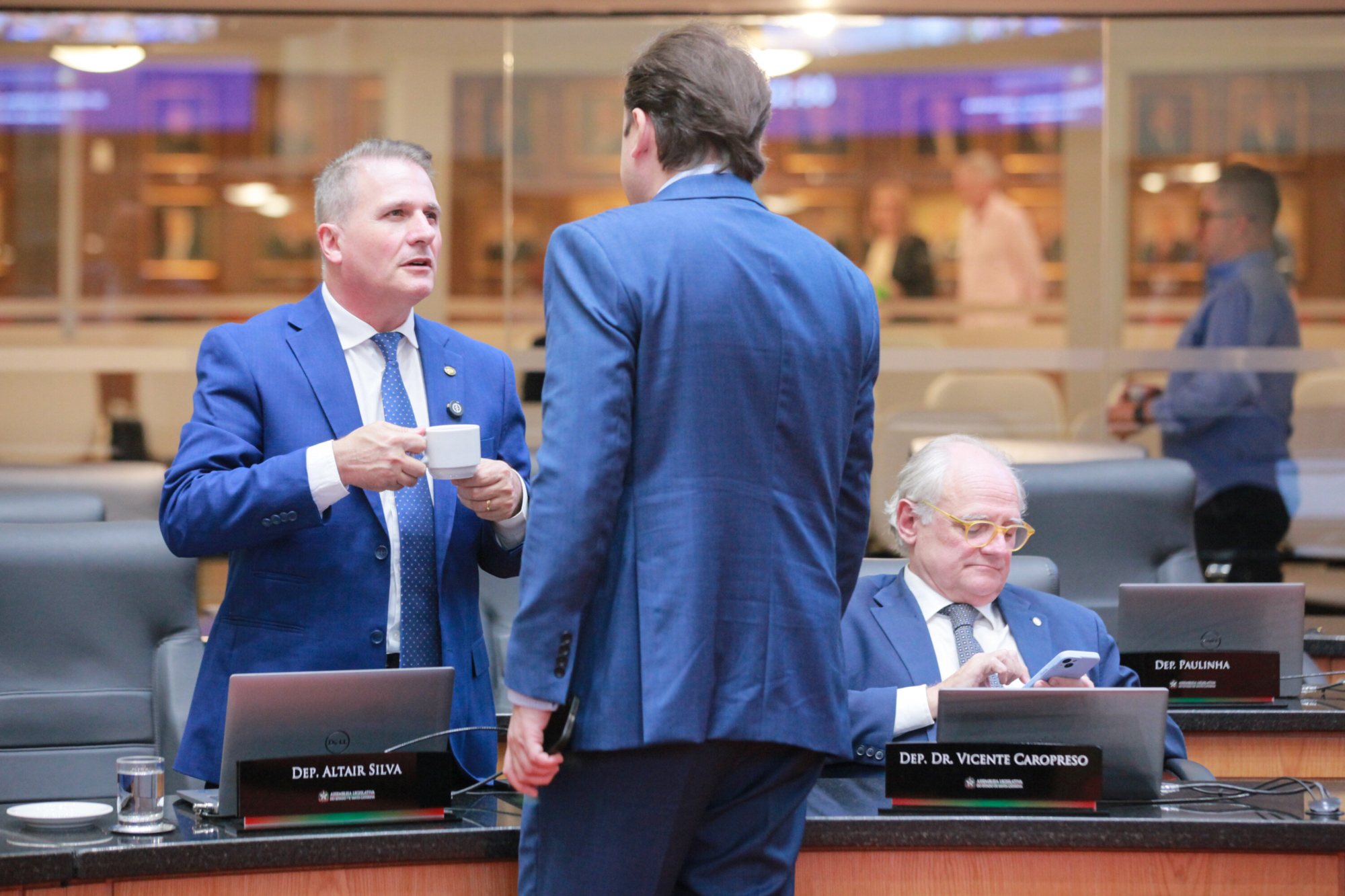 - Deputado Altair Silva (PP) 	
 - Deputado Dr. Vicente Caropreso (PSDB)