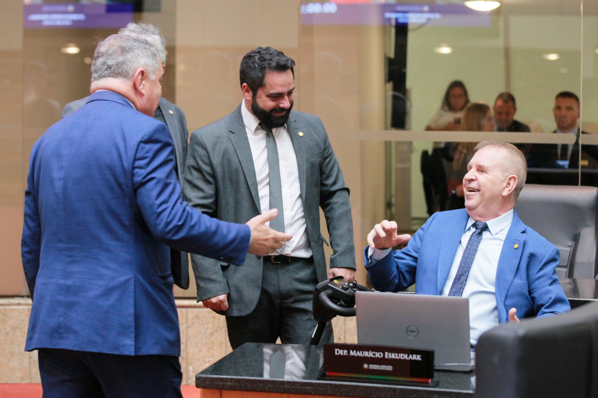 - Deputado Jeferson Cardozo (PL) 	
 - Deputado Maurício Eskudlark (PL)