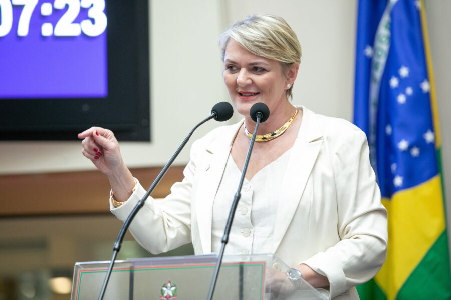 Deputada Luciane Carminatti