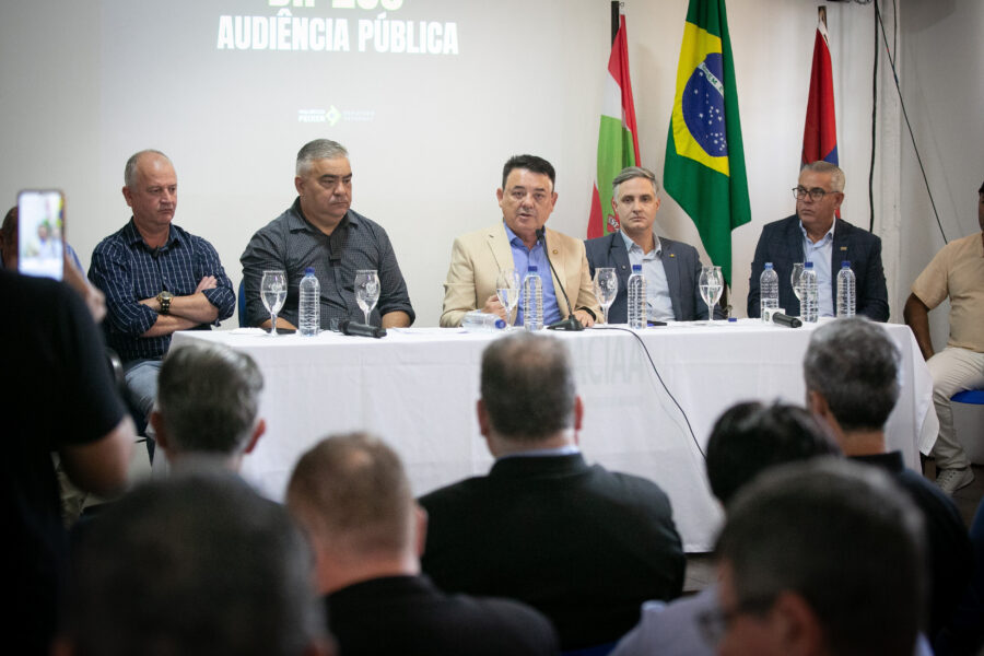 Audiência pública foi realizada em Araquari, na sede da Aciaa