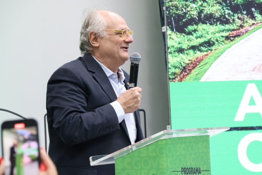 Deputado Dr. Vicente na solenidade em Jaraguá do Sul