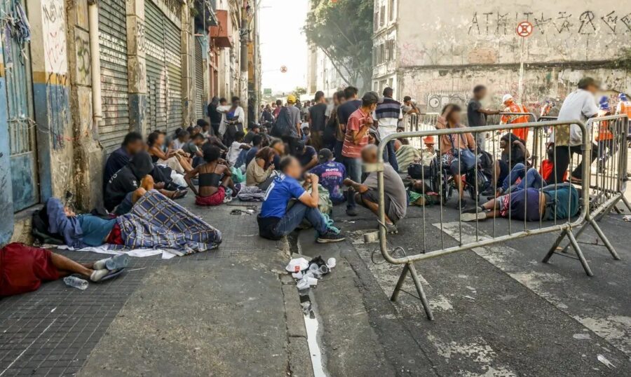 “Projeto de lei busca oferecer atendimento digno e multidisciplinar a dependentes químicos e pessoas em situação de vulnerabilidade social FOTO: Craco
