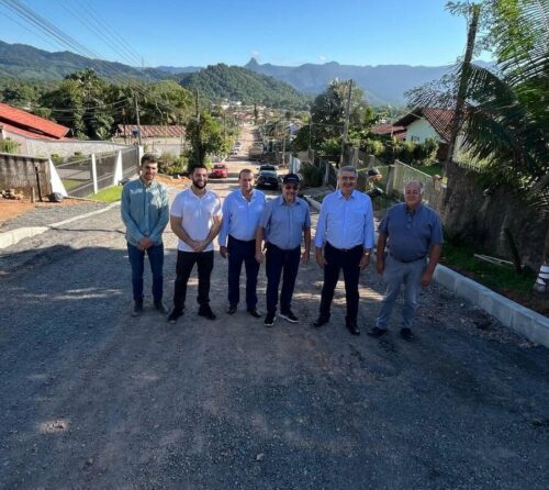 Lunelli entrega recurso para mais uma obra em Corupá