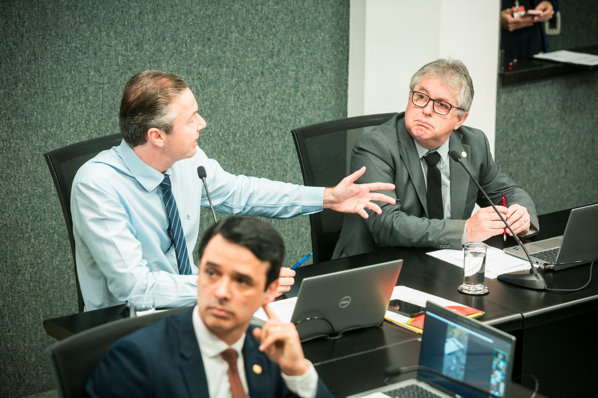 - Deputado Napoleão Bernardes (PSD) 	
 - Deputado Tiago Zilli (MDB) - Deputado Marcos da Rosa (União)