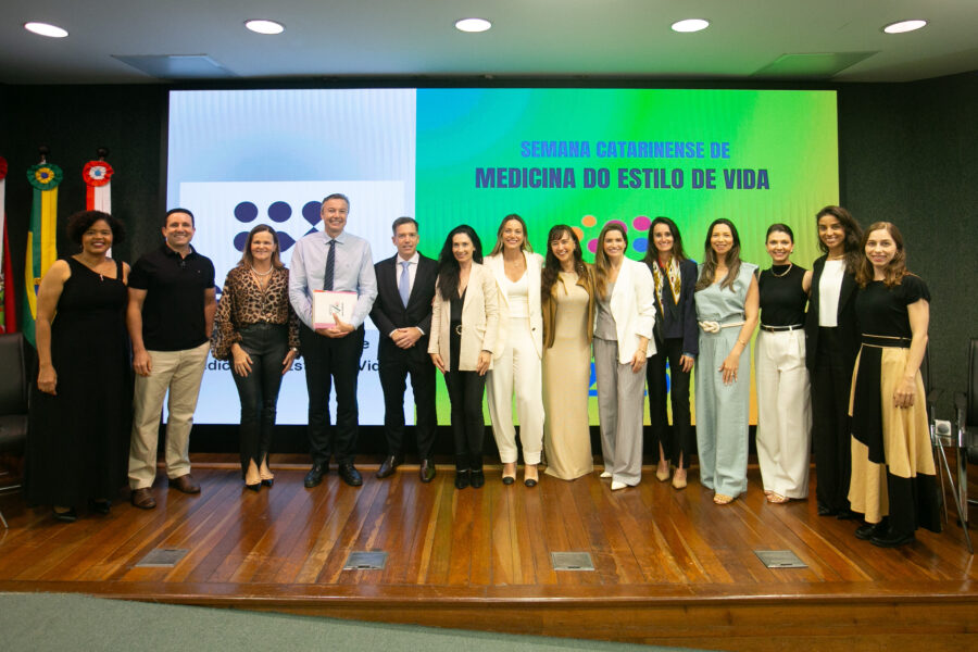 Abertura oficial da Semana Estadual da Medicina do Estilo de Vida.
