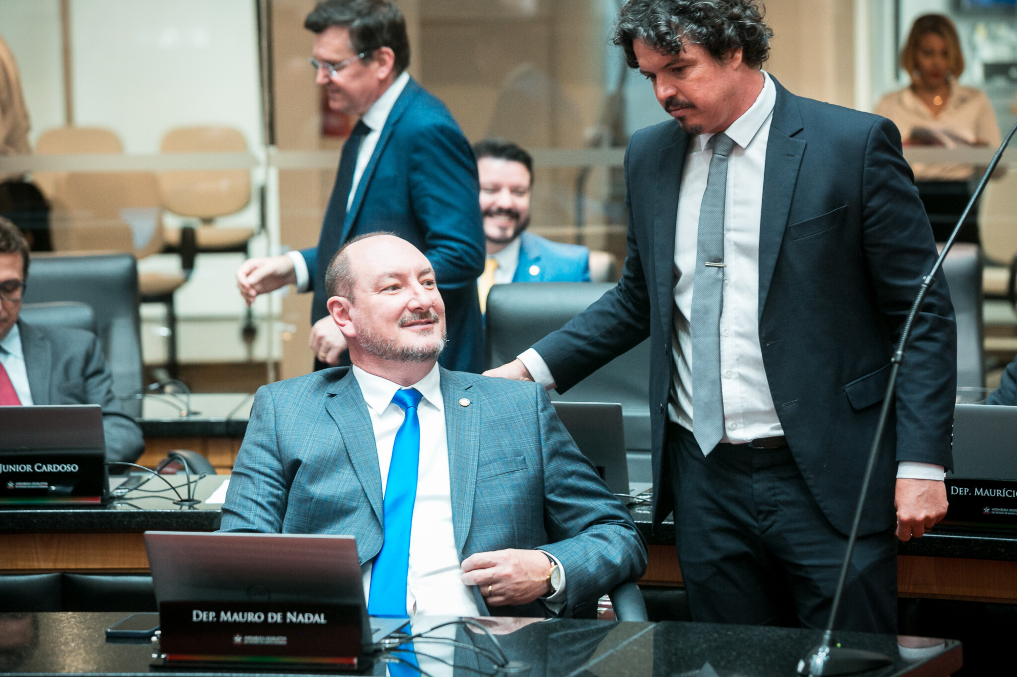 - Deputado Mauro de Nadal (MDB) 	
 - Deputado Marquito (PSOL)