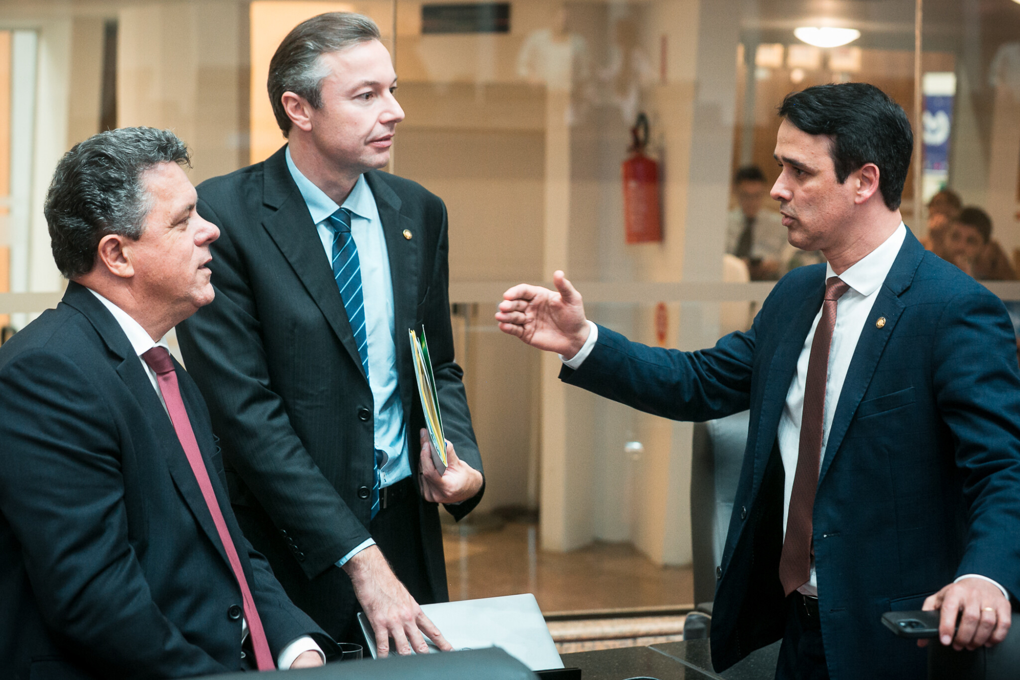 - Deputado Ivan Naatz (PL) 	
 - Deputado Napoleão Bernardes (PSD) 	 - Deputado Marcos da Rosa (União)