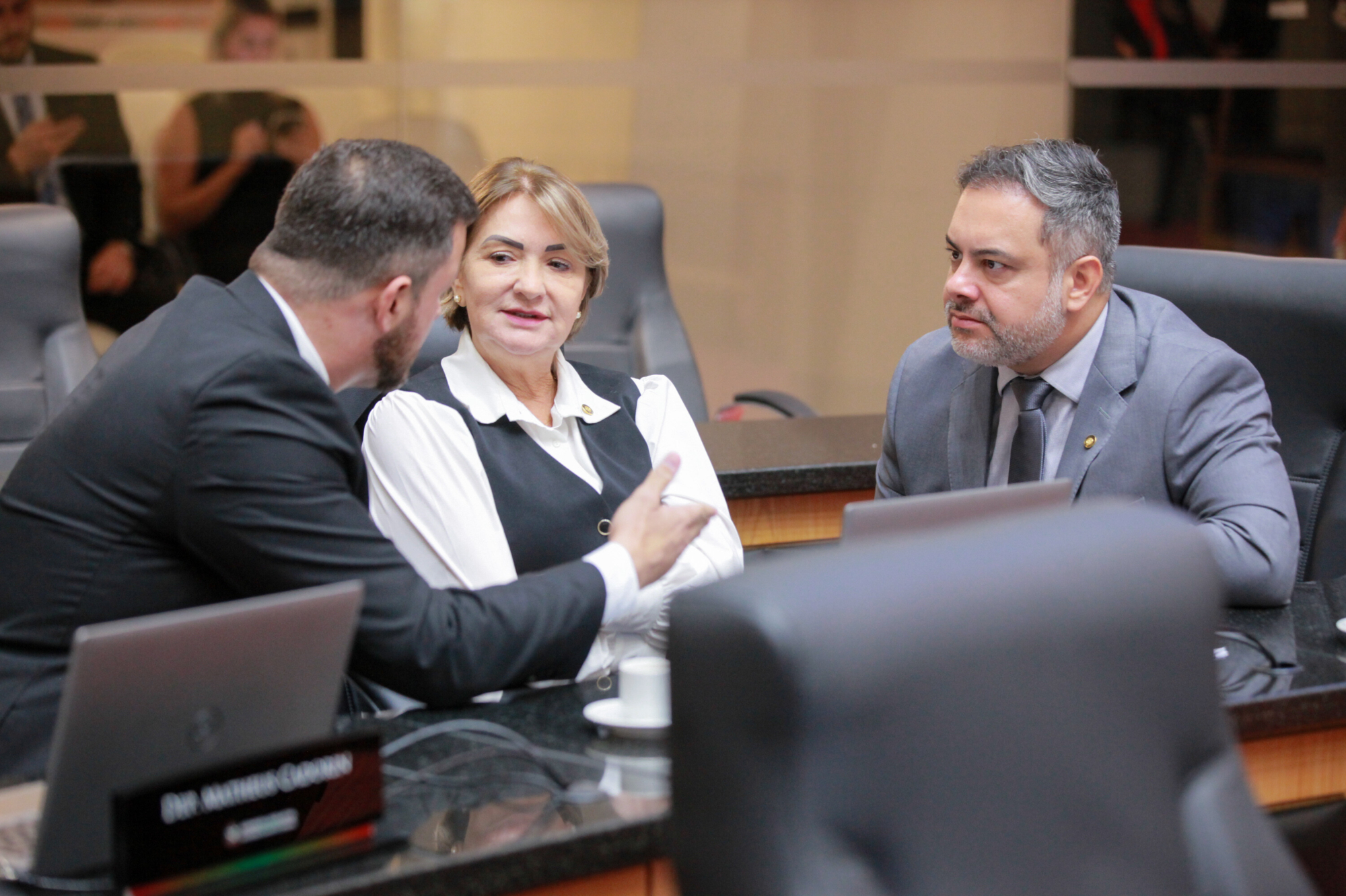 -Deputada Janice Krasniak(Podemos)
-Deputado Thiago Morastoni (Podemos)