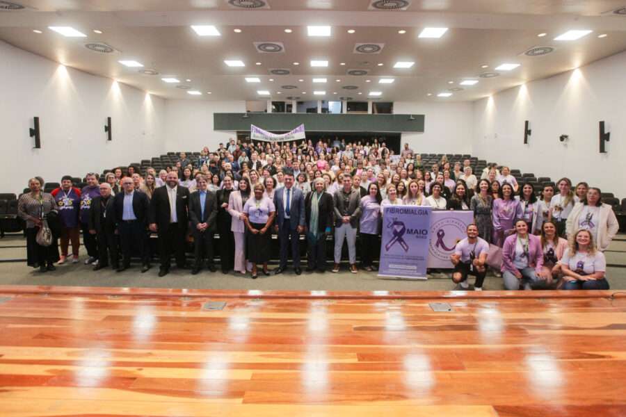 O evento aconteceu na Assembleia Legislativa de Santa Catarina.