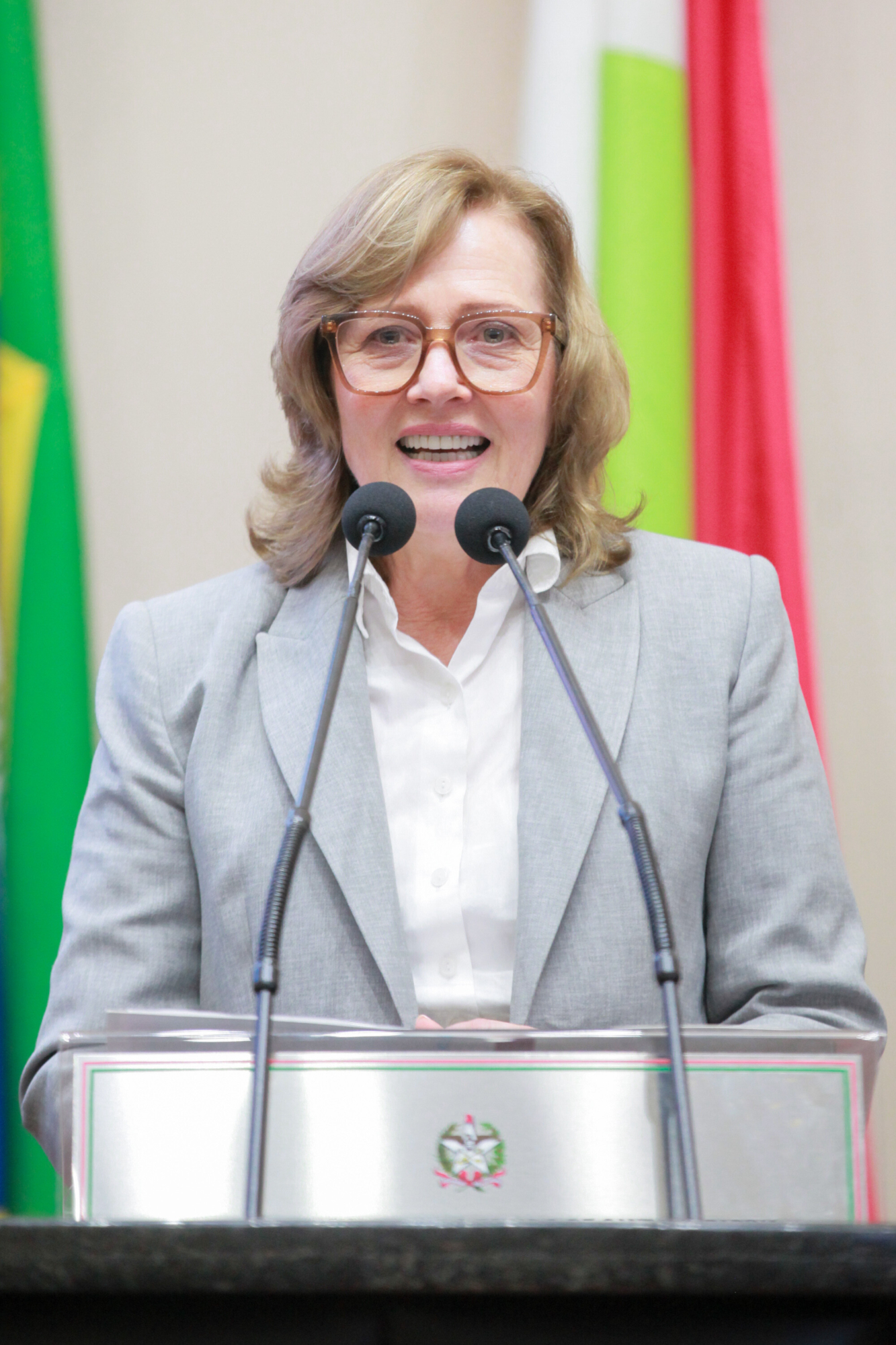 - Stela Maris de Agostini Talamini - Prefeita de Urussanga