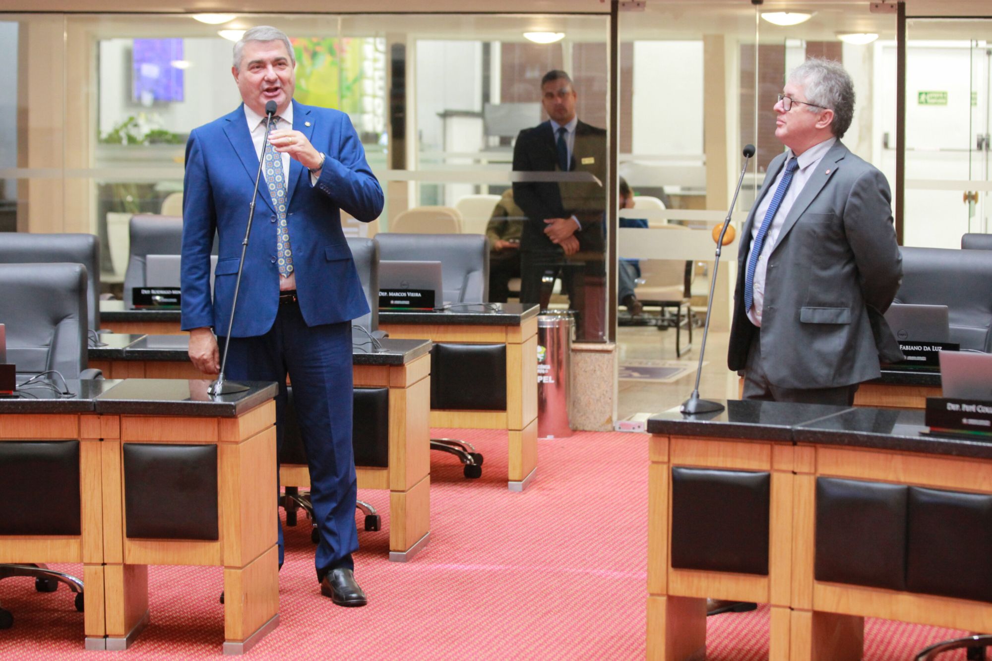 - Deputado Antídio Lunelli (MDB) 	 - Deputado Tiago Zilli (MDB)