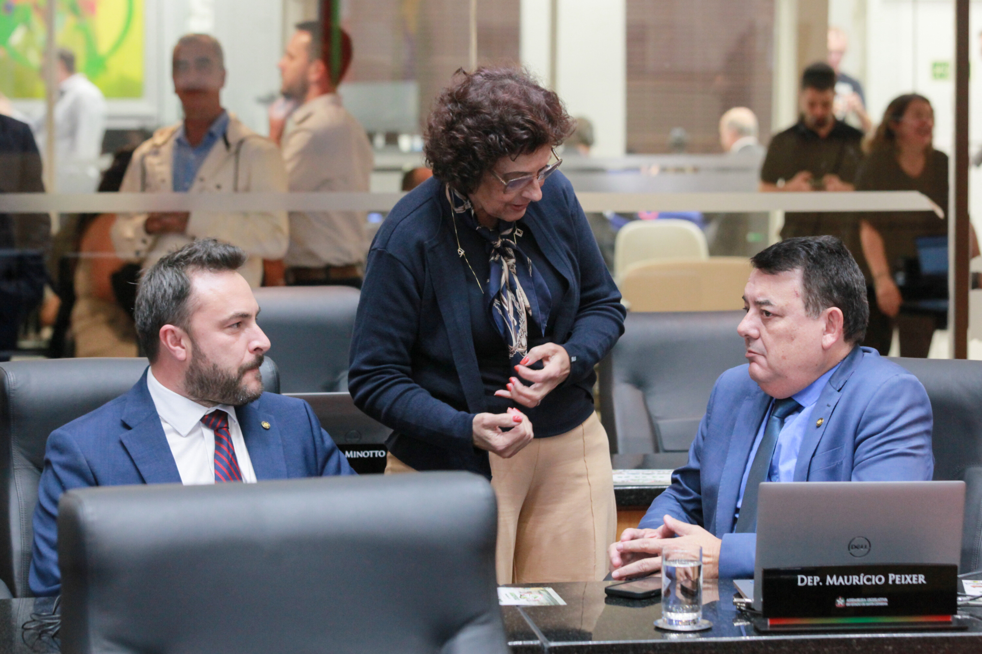 - Deputado Marcius Machado (PL) 
 - Deputado Mauricio Peixer (PL)