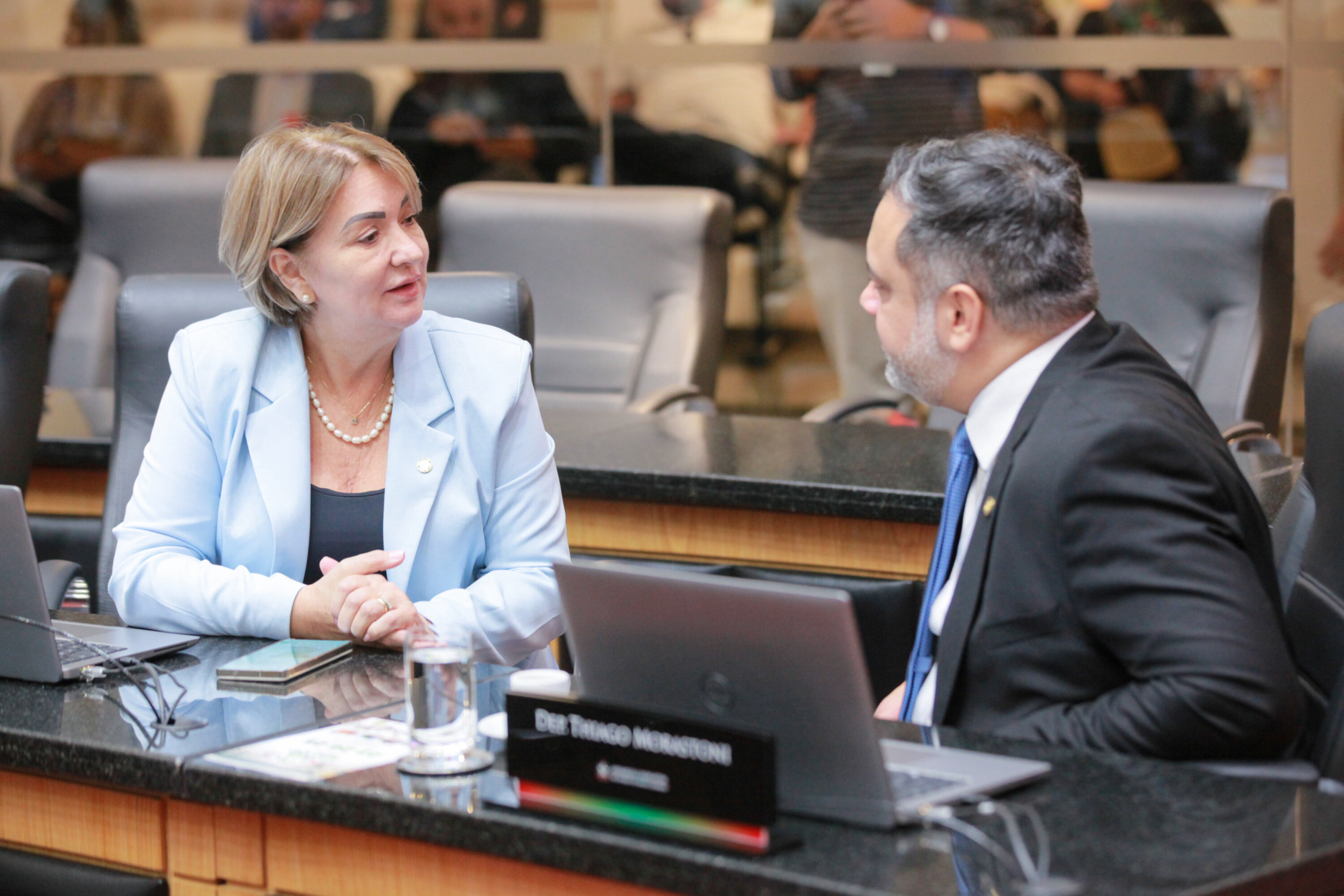 -Deputada Janice Krasniak(Podemos)
-Deputado Thiago Morastoni (Podemos)