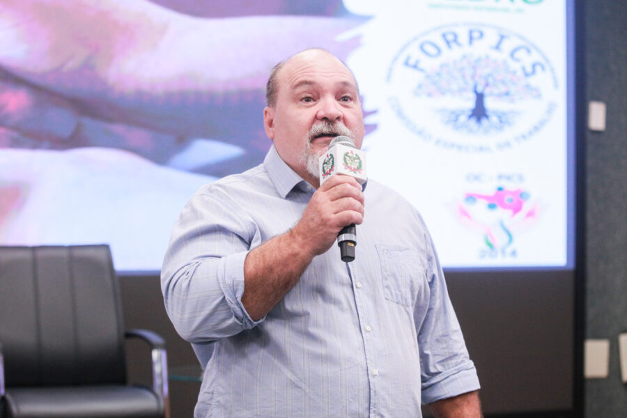 Secretário Executivo da CET/FORPICS, Elvis Roberto Giacomim.