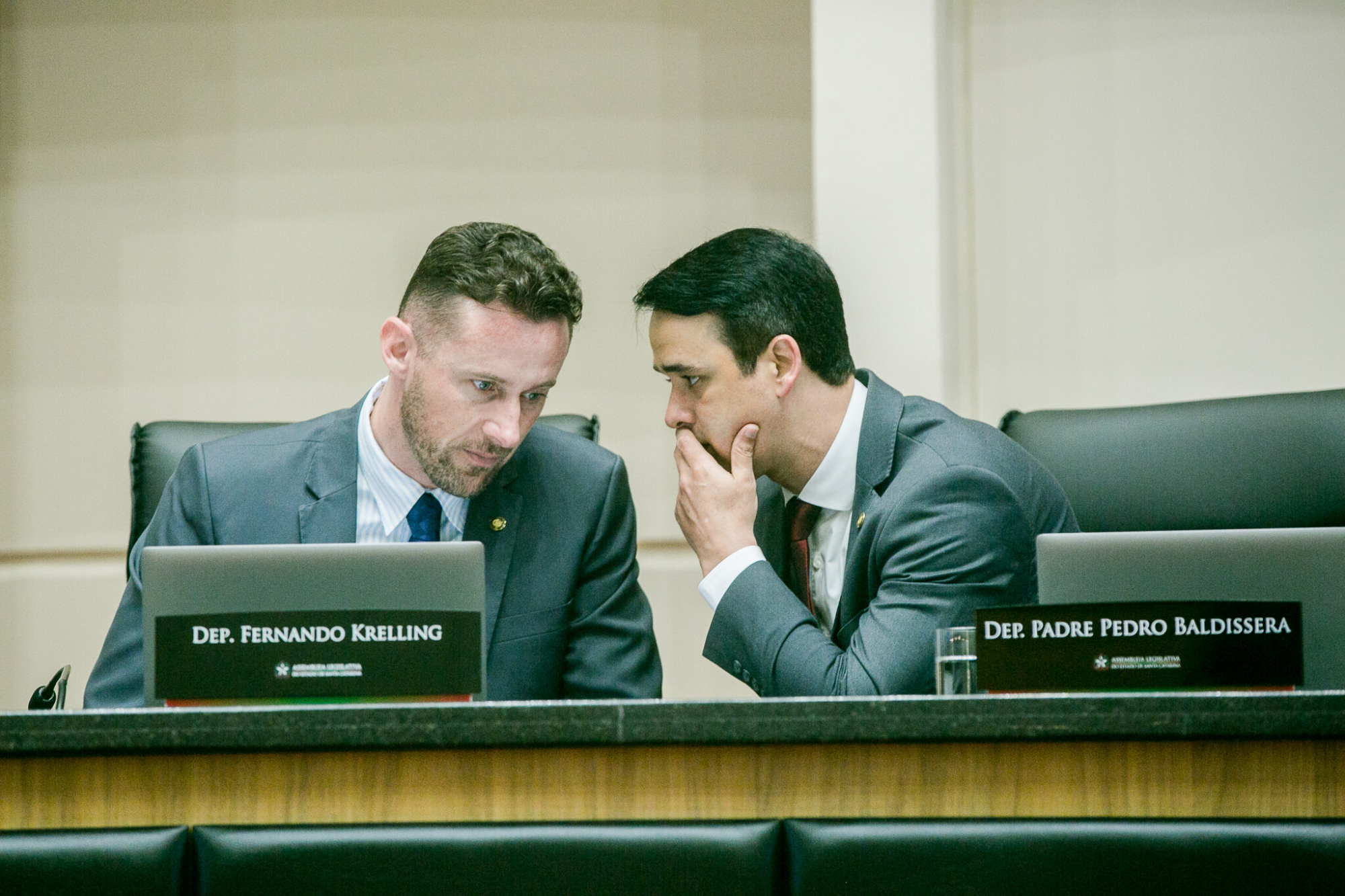 - Deputado Fernando Krelling (MDB)
 - Deputado Marcos da Rosa (União)