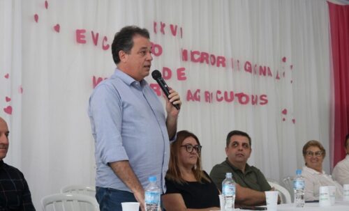 Minotto participa do 26º Encontro Microrregional de Mulheres Agricultoras do Vale do Araranguá