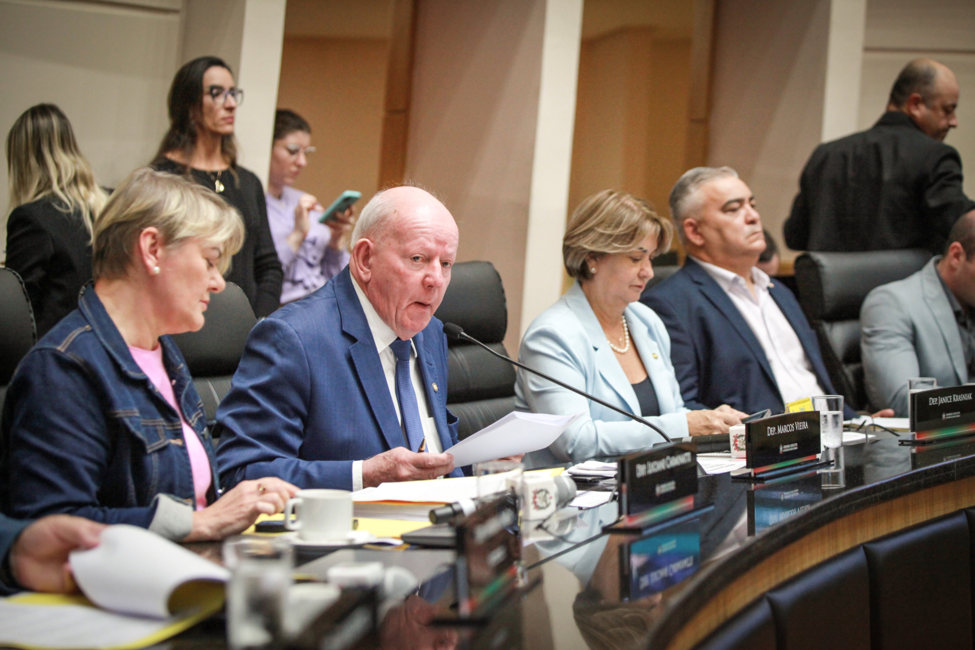 - Deputado Marcos Vieira (PSDB)-Deputada Janice Krasniak(Podemos)