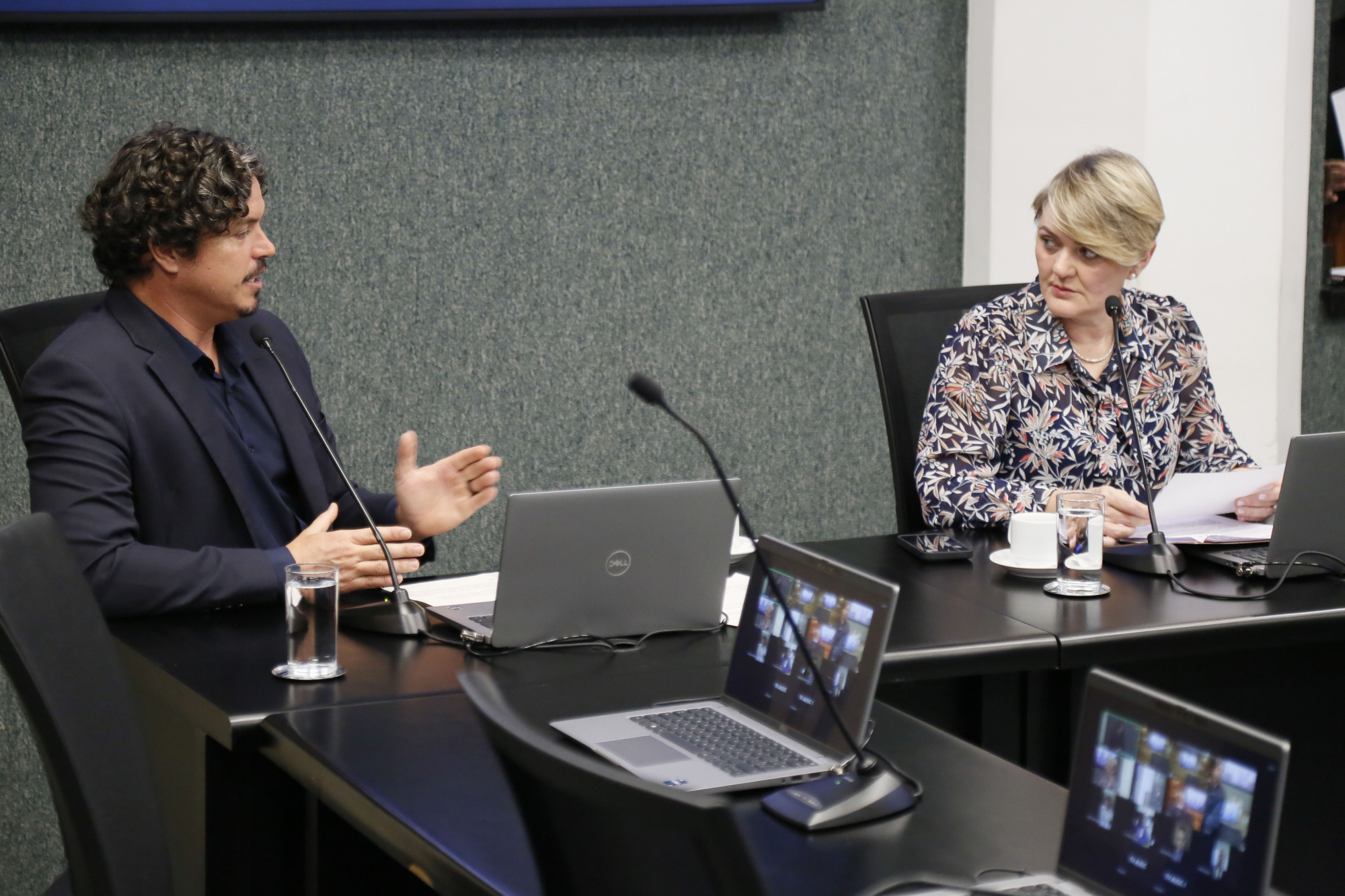 - Deputado Marquito (PSOL)
 - Deputada Luciane Carminatti (PT)