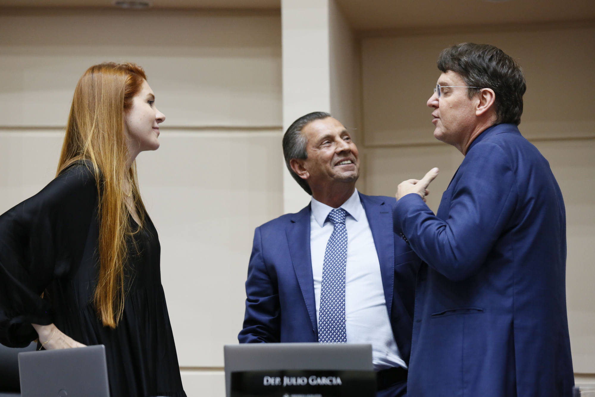 - Deputada Ana Caroline Campagnolo (PL)
- Deputado Julio Garcia (PSD)
 - Deputado Jair Miotto (União)