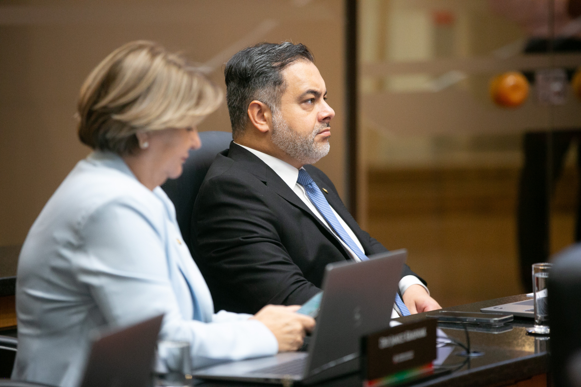 -Deputada Janice Krasniak(Podemos) -Deputado Thiago Morastoni (Podemos)
