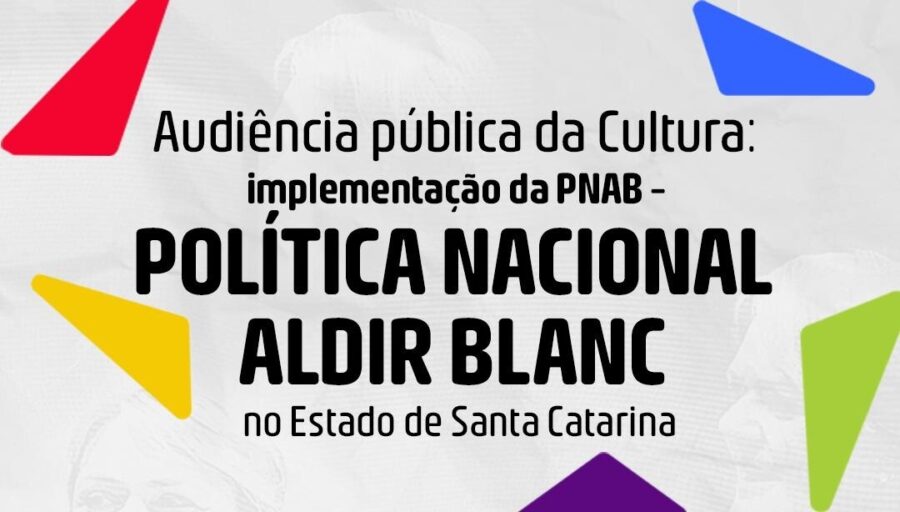 Audiência pública na Alesc debate Lei Aldir Blanc e os investimentos para a cultura