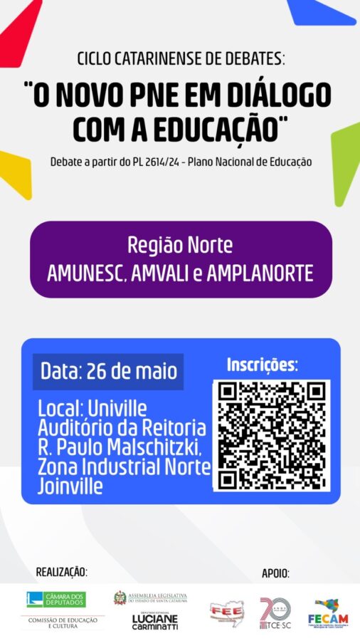 Ciclo de debates sobre o Plano Nacional de Educação chega ao Norte do Estado