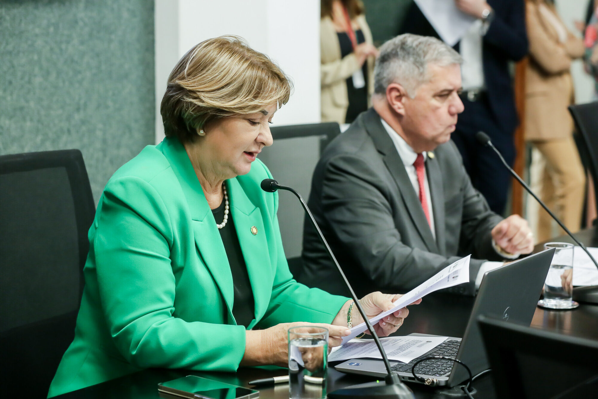 -Deputada Janice Krasniak(Podemos)
 - Deputado Mário Motta (PSD)