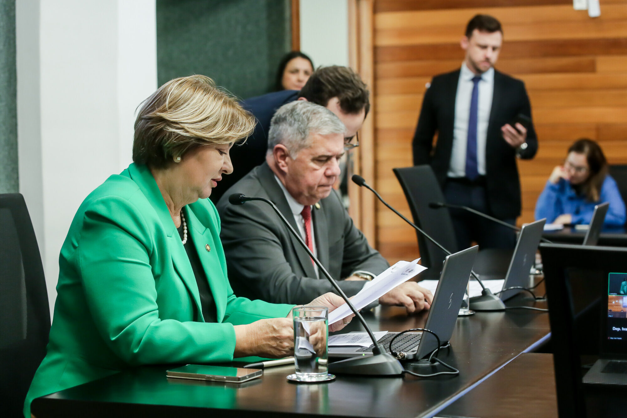 -Deputada Janice Krasniak(Podemos)
 - Deputado Mário Motta (PSD)