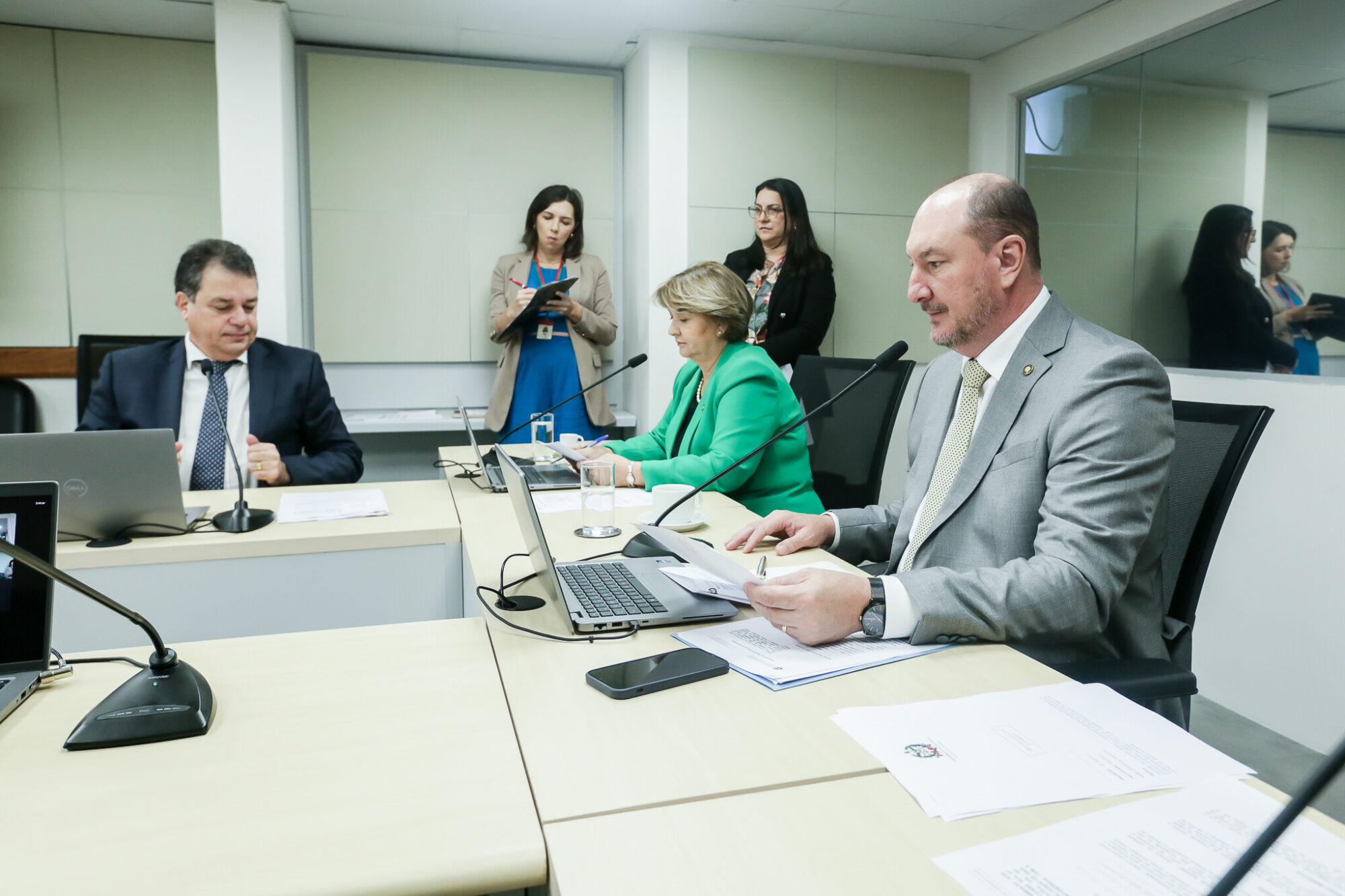 - Deputado Rodrigo Minotto (PDT) 	
-Deputada Janice Krasniak(Podemos)
 - Deputado Mauro de Nadal (MDB)