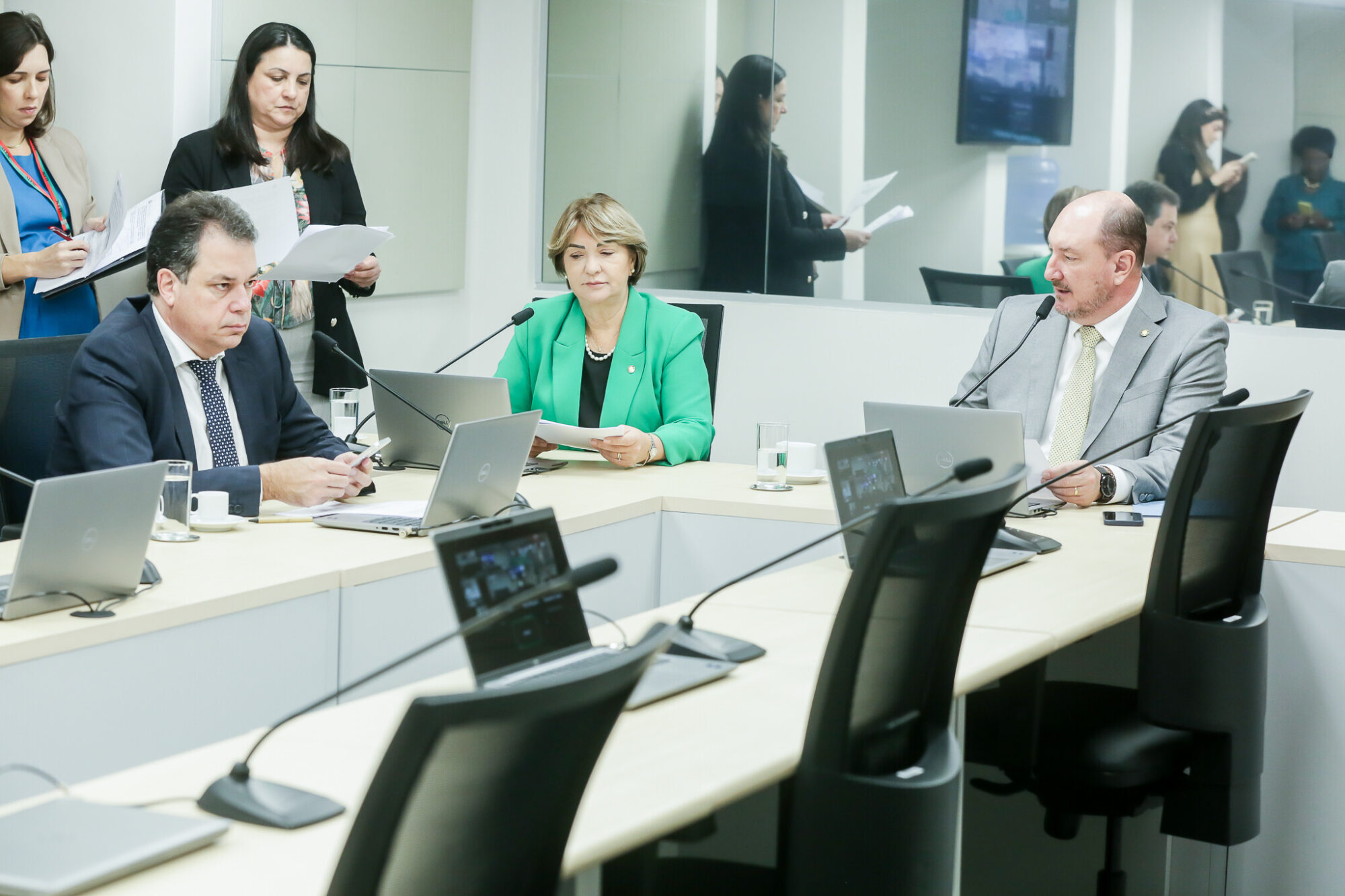 - Deputado Rodrigo Minotto (PDT) 	
-Deputada Janice Krasniak(Podemos)
 - Deputado Mauro de Nadal (MDB)