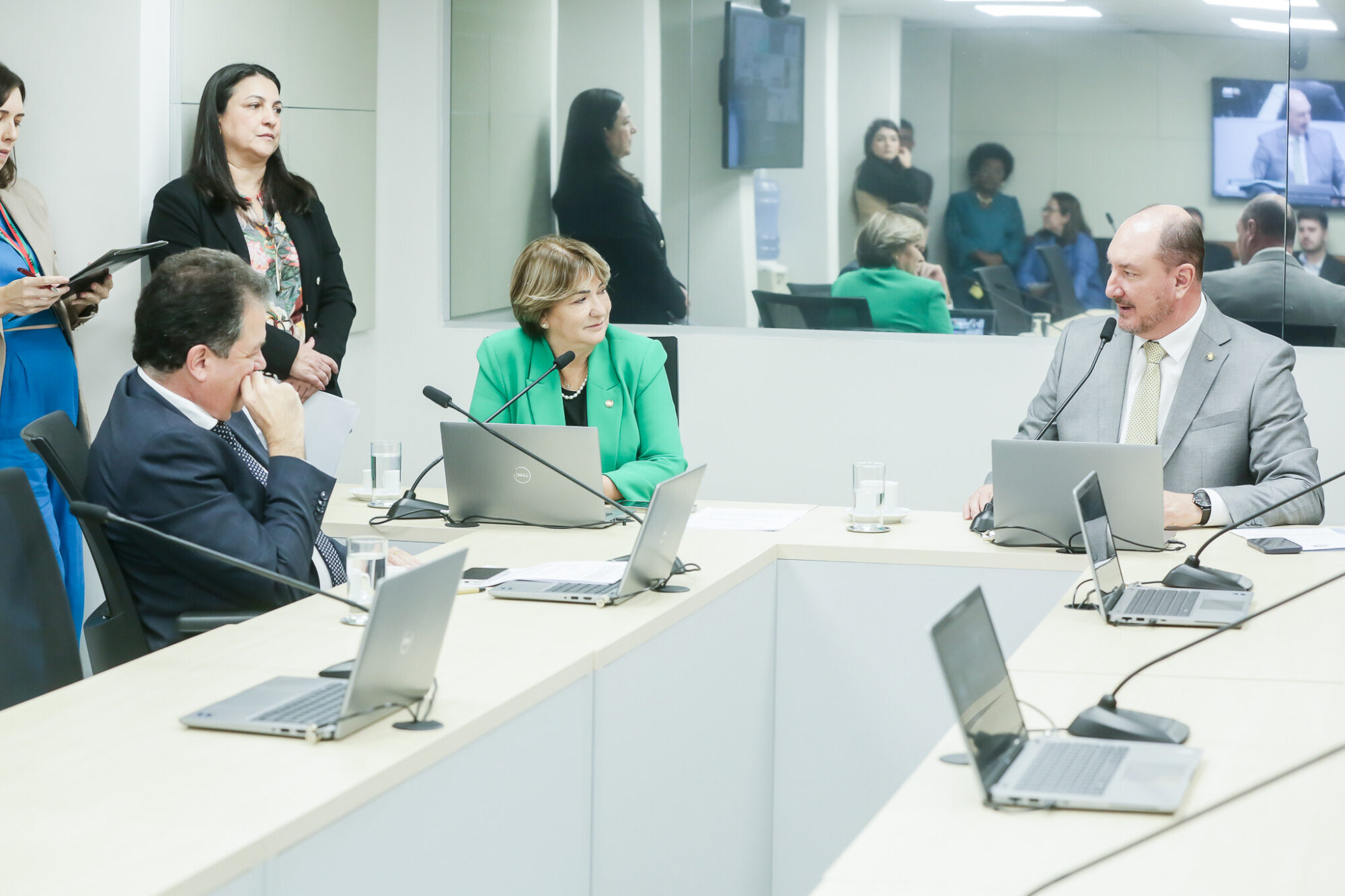 - Deputado Rodrigo Minotto (PDT) -Deputada Janice Krasniak(Podemos)
 - Deputado Mauro de Nadal (MDB)