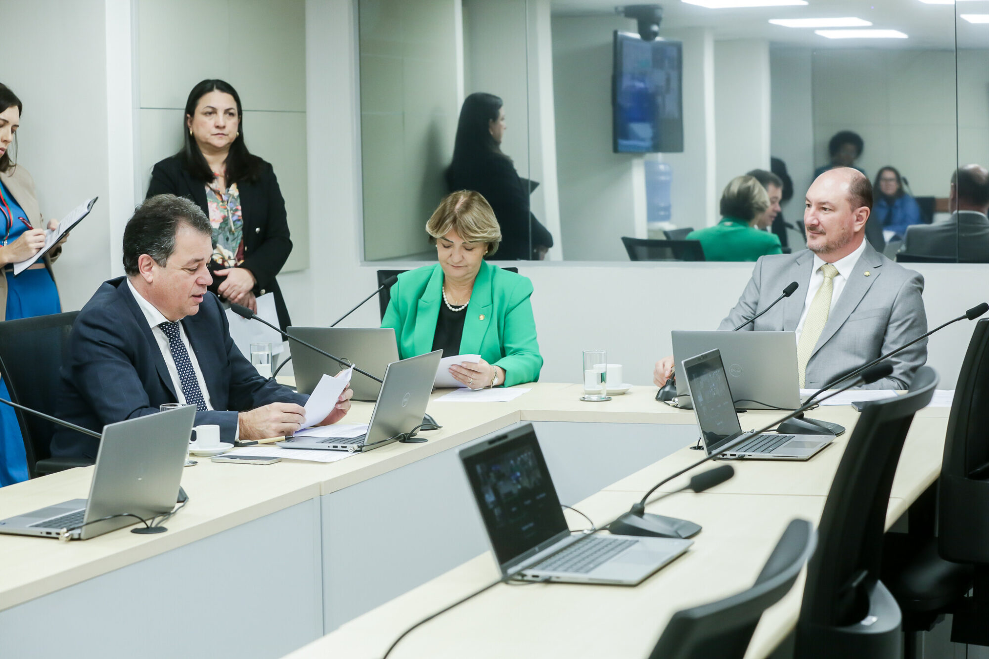 - Deputado Rodrigo Minotto (PDT) 	
-Deputada Janice Krasniak(Podemos)
 - Deputado Mauro de Nadal (MDB)